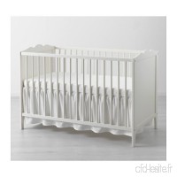Ikea Jupe de lit pour bébé - Len - Mélange de Coton - Blanc - 120 x 60 x 1 cm - B010FVD1JA
